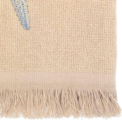 Avanti Linens- Fingertip Towel, Soft & Absorbent Cotton Towel (By the Sea Collection, Rattan)