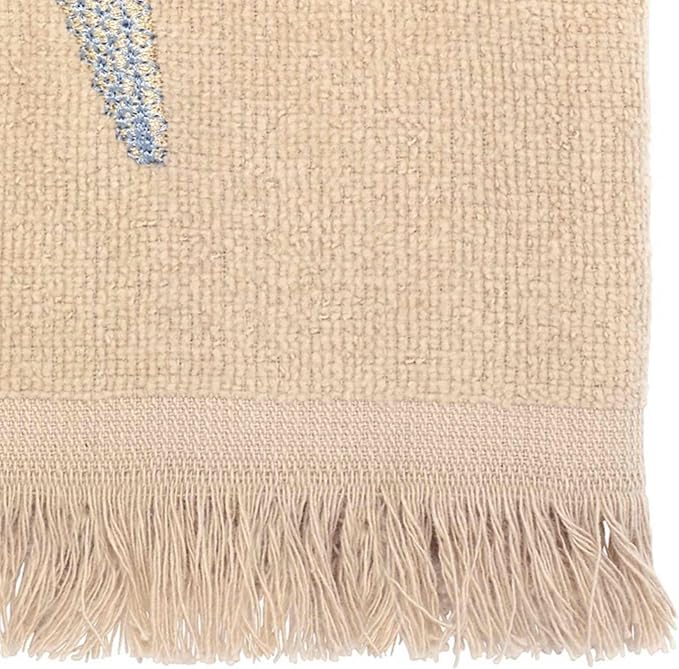 Avanti Linens - 3pc Towel Set, Soft & Absorbent Cotton, Coastal Home Decor (by The Sea Collection, Rattan)