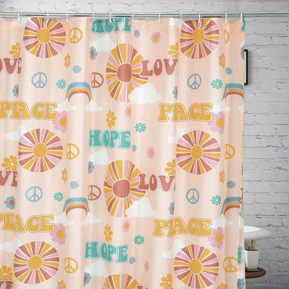 Greenland Home Fashions Fabric Sensations Shower Curtain, Stylish Bathroom Decor, Machine Washable, 72 inches x 72 inches, Cassidy