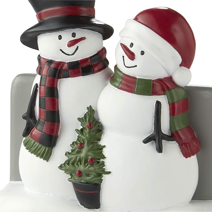 SKL Home Christmas Woodland Winter Snowman Toothbrush Holder, Multi | Coordinates with the Woodland Winter Snowman bath collection.