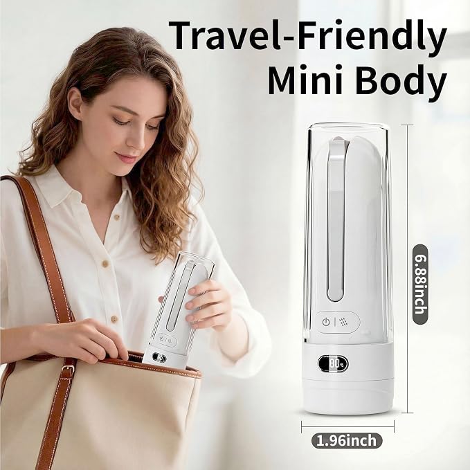 Portable Bidet for Travel,Personal Hygiene Sprayer Bottle for Women Men | Mobile Bidet Portable for Toilet,Electric Handheld High-Pressure Foldable USB-C Battery-Powered