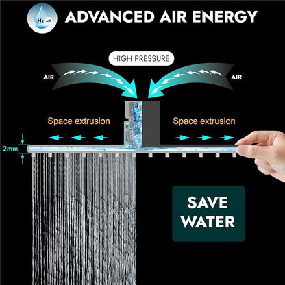 Midanya Square Rain Shower Head,High Pressure,Oil Rubbed Bronze 10 Inch | 360°Swivel,Ceiling or Wall Mount,Waterfall Full Body Coverage,Bathroom Remodel,Stainless Steel Large Rainfall Shower Head
