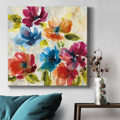 Renditions Gallery Color My World Wall Art, Premium Gallery Wrapped Canvas Decor, Ready to Hang, 40 in H x 40 in W, Made in America Print
