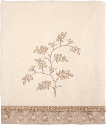 Avanti Linens - Bath Towel, Soft & Absorbent Cotton Towel (Willow Collection, Ivory)
