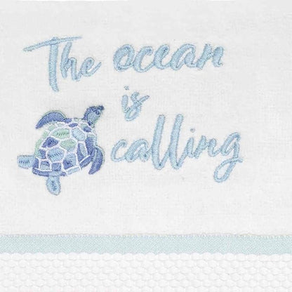 Avanti Linens - Hand Towel, Soft & Absorbent Bathroom Essentials, Sealife Home Decor (Ocean Friends Collection)