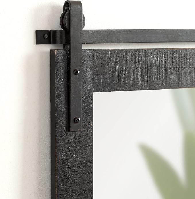 Kate and Laurel Cates Farmhouse Wall Mirror