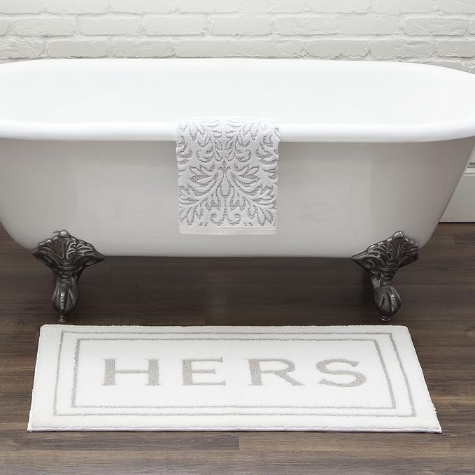 Mohawk Home Hers Flint 1' 8" x 2' 10" Bath Mat