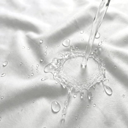 Waterproof Fabric Shower Curtain Liner, TPU Coated, PEVA-Free & Odorless, Hotel Quality, 3 Magnets, Rust-Proof Metal Grommets, Machine Washable, White, 72x78 Inch