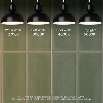 Smart Tiles Peel and Stick backsplash, Stacked Olive Green, 11.43"x9" | Pack of 5 (3.5 sq ft), Matte, Heat/Moisture Resistant, Low VOC, Kitchen/Bathroom, Renter Friendly, Made in Canada