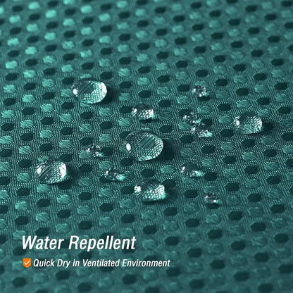 Seaweed Green Fabric Shower Curtain, 72 X 72 | Cloth-Textured Shower Curtain for Bathroom - Soft Cloth & Hotel Spa Luxury, Water Repellent, Machine Washable