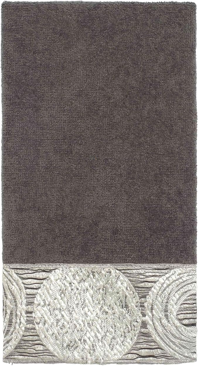 Avanti Linens - 3pc Towel Set, Soft & Absorbent Cotton Towels (Galaxy Collection, Granite)