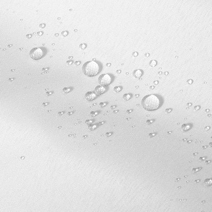 ALYVIA SPRING 54x78 Stall Waterproof Fabric Shower Curtain or Liner White | 2 Magnets, Soft Cloth & Hotel Quality, Machine Washable, Light-Weight, Long Stall Size