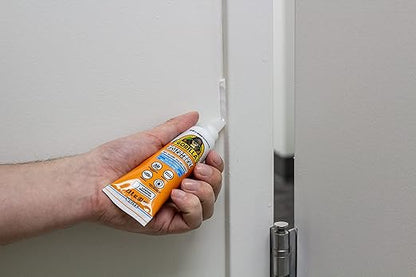 Gorilla 100% Silicone Caulk, Waterproof Sealant, 2.8oz Squeeze Tube (Pack of 2) – Clear -10 Year Mold Resistant Kitchen, Window, Bath, Marine, Door and More