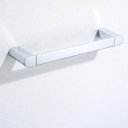 RANDOM 12 inch Towel Bar Polished Chrome Hand Towel Holder Bathroom Hardware Accessories Towel Rack for Bathroom Kitchen SUS304 Stainless Steel Towel Rod Modern Hotel Style Wall-Mounted.96026-2-12C