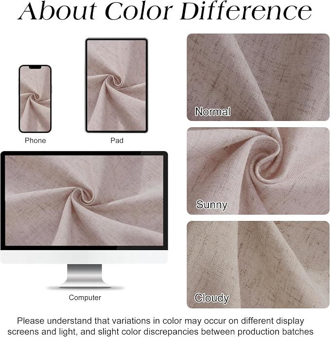 Extra Long Linen Shower Curtain 90 Inch Long Shower Curtains Set with Hooks for Bathroom Boho Farmhouse Fabric Neutral Cloth Modern Cottage Core Waterproof,White