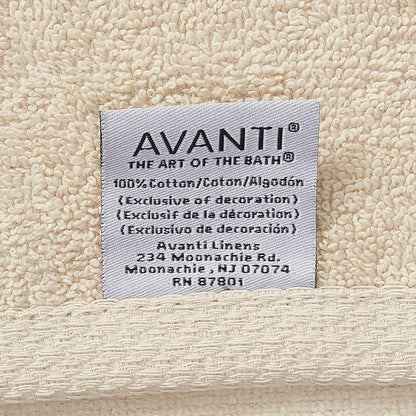 Avanti Linens - Bathroom Towel Set, 100% Soft and Absorbent Cotton Hand, Fingertip & Bath Towel, Coastal-Inspired Home Decor, Set of 3 (Seaglass)