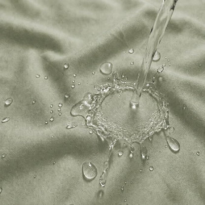 Waterproof Fabric Shower Curtain Liner, TPU Coated, PEVA-Free & Odorless, Hotel Quality, 3 Magnets, Rust-Proof Metal Grommets, Machine Washable, Sage Green, 72x72 Inch