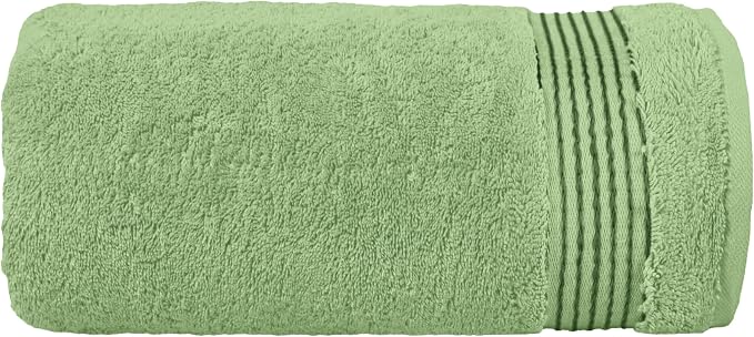 Elegant Comfort Premium Super Soft Highly Absorbent 1 Piece Oversized Bath Sheets - 40" x 80" inch, Luxurious Hotel Spa Quality 100% Turkish Cotton Extra Large Bath Towels for Adults, Sage