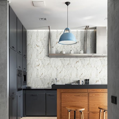 MSI Calacatta Gold Subway Matte Porcelain Floor and Wall Tile - Kitchen Backsplash, Bathroom, Accent Wall, Shower - Sample