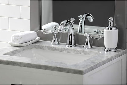 Aqua Eden KS2971WLL 8 in. Widespread Bathroom Faucet, Polished Chrome