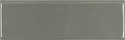 MSI Urbano Graphite 4x12 Inch Glossy Bullnose Ceramic Subway Wall Tile - Bathroom, Kitchen Backsplash, Accent Wall, Shower