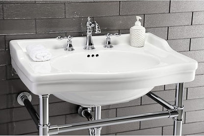 Kingston Brass FSC1976ACL American Classic Widespread Lavatory Faucet, 5-5/16" Spout Reach, Naples Bronze