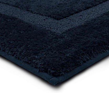 Mohawk Home Prestige Casual Solid Navy Blue 2' X 3' 4" Bath Mat Perfect for Bathroom