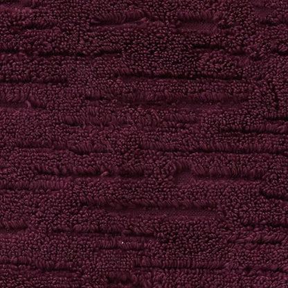 SKL Home CloudSoft Bath Towel Set, 6-Piece, 100% Cotton Luxury, Bordeaux | 2 Bath towels, 2 hand towels, 2 washcloths. Premium spa-level quality. 600/520 GSM weight. Ultra plush & absorbent.