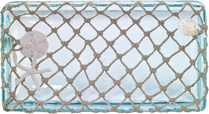 Avanti Linens - Vanity Tray, Coastal Home Decor, Seaglass