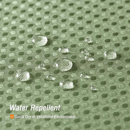 Sage Green Fabric Shower Curtain, 72 X 72 | Cloth-Textured Shower Curtain for Bathroom - Soft Cloth & Hotel Spa Luxury, Water Repellent, Machine Washable