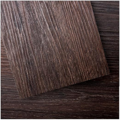 Art3d 36-Pack Wood Texture Peel and Stick Vinyl Flooring Tiles, Brown Stone | 18 & 54 sq.ft Options, Rigid Surface Hard Core, Waterproof, Self-Adhesive, Impact Resistant, Fit Indoor Household Spaces