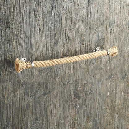 YJ YANJUN Nautical Bathroom Decor - Rope Towel Racks for Bathroom Wall Mounted