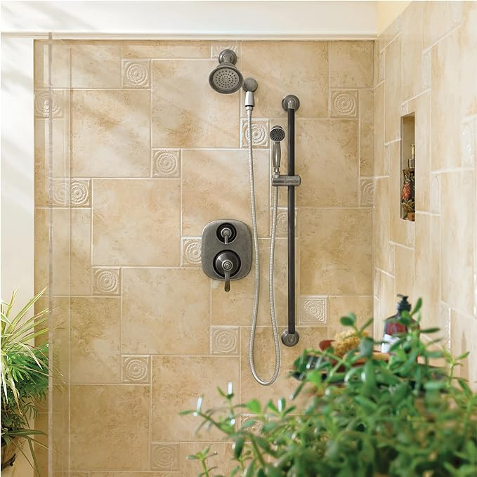 Moen Moenflo XL Chrome Single Function 4.38-Inch Diameter Showerhead, 6302