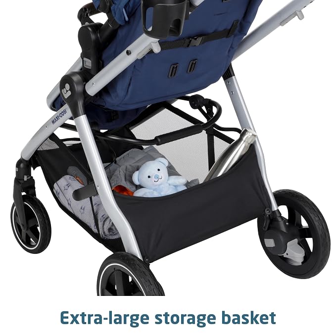 Maxi-Cosi Zelia 2 Luxe 5-in-1 Modular Travel System, New Hope Navy