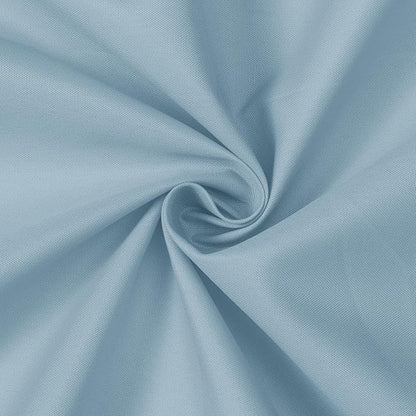 N&Y HOME Fabric Shower Curtain or Liner with Magnets, Blue Fog | Hotel Quality, Washable, Water Repellent, Light Blue Cloth Shower Curtain with Grommets for Bathroom, Standard Size