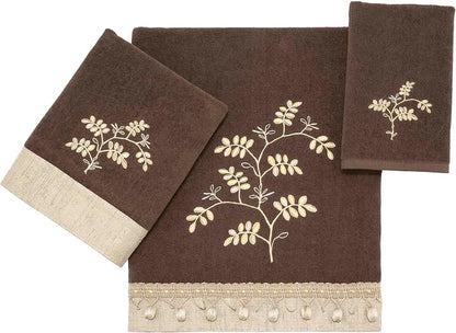Avanti Linens - Hand Towel, 100% Soft & Absorbent Cotton Towel, Nature-Inspired Home Decor (Willow)
