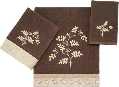 Avanti Linens - Bath Towel, Soft & Absorbent Cotton Towel (Willow Collection, Mocha)