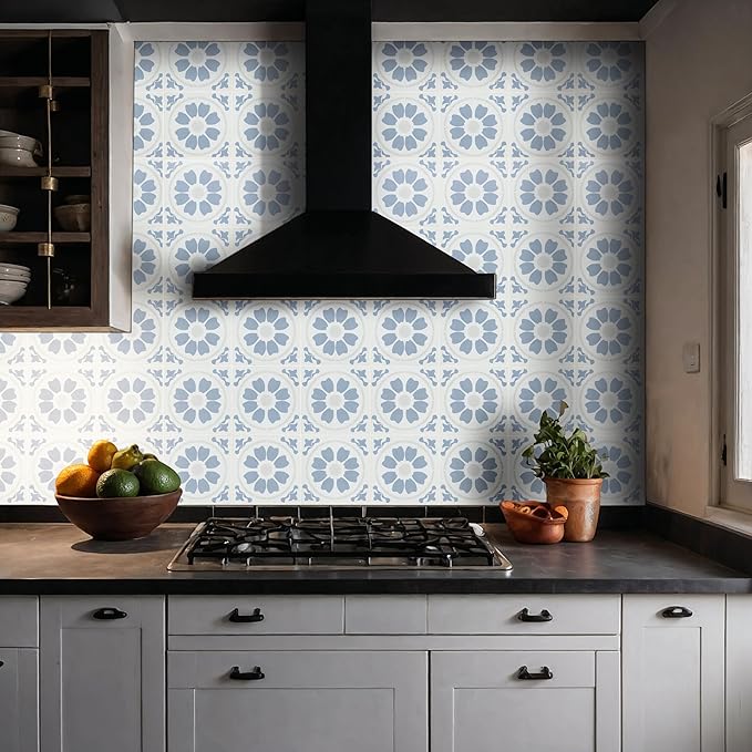 MSI Tamensa Encaustic Sample Matte Porcelain Wall and Floor Tile