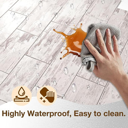 Peel and Stick Backsplash Tile for Kitchen & Bathroom Walls - Waterproof Smart Renter Friendly Sticker
