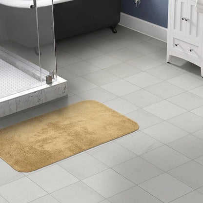 Garland Rug Traditional Nylon Washable Linen 30" X 50" Bath Rug - Soft, Absorbent, And Stylish for Your Bathroom