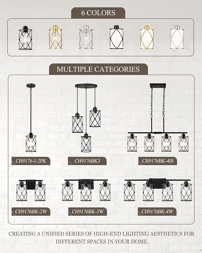 5-Light Oil Rubbed Bronze Bathroom Light Fixtures Over Mirror, 38" UL-Listed Modern Farmhouse Wall Sconce Lights with Clear Glass and Metal Cage for Bath, Hardwire E26, CH9176ORB-5W