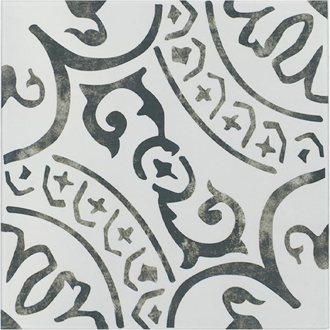 MSI La Paloma Encaustic Sample Glazed Porcelain Floor and Wall Tile for Bathroom, Tile, Kitchen Backsplash and Countertop