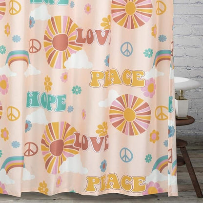 Greenland Home Fashions Fabric Sensations Shower Curtain, Stylish Bathroom Decor, Machine Washable, 72 inches x 72 inches, Cassidy