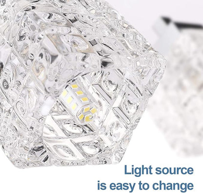 TRLIFE Bathroom Light Fixture, Modern Bathroom Lights Over Mirror 5-Lights Vanity Light, 32inches Crystal Glass Vanity Lights