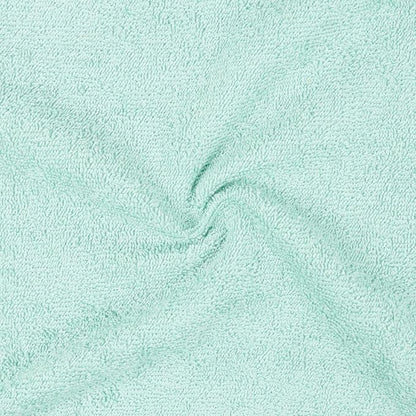 Amazon Basics face Towels for Bathroom, 100% Cotton Extra Absorbent washcloth, Fast Drying - Salon Towel - Ice Blue (12 x 12 inches) (Pack of 144)