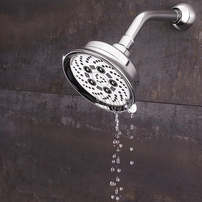 Speakman SR-124 Assana Anystream Multi-Function Shower Head, Polished Chrome