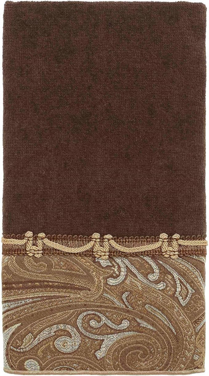 Avanti Linens Bradford Fingertip Towel, Java