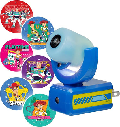 Projectables Toy Story Night Light with Dusk to Dawn Sensor | Plug In Night Light for Kids Room, Nursery, and Children's Bedroom, Toy Story Room Décor, UL Certified, Energy Efficient