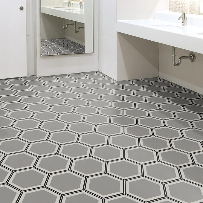 MSI Hexley Hive 9 in.x 10 in. Hexagon Matte Porcelain Floor and Wall Tile for Kitchen Backsplash, Accent Wall and Shower