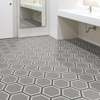 MSI Hexley Hive 9 in.x 10 in. Hexagon Matte Porcelain Floor and Wall Tile for Kitchen Backsplash, Accent Wall and Shower